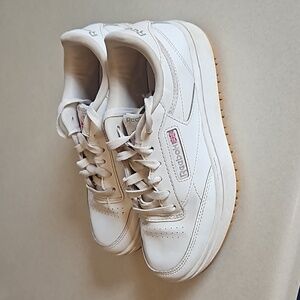 Reebok white platform Sneakers
